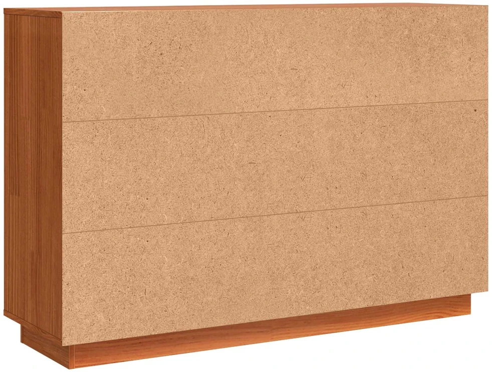 Kabalas Rudas ąžuolas 111 x 34 x 75 cm Kietos pušies mediena