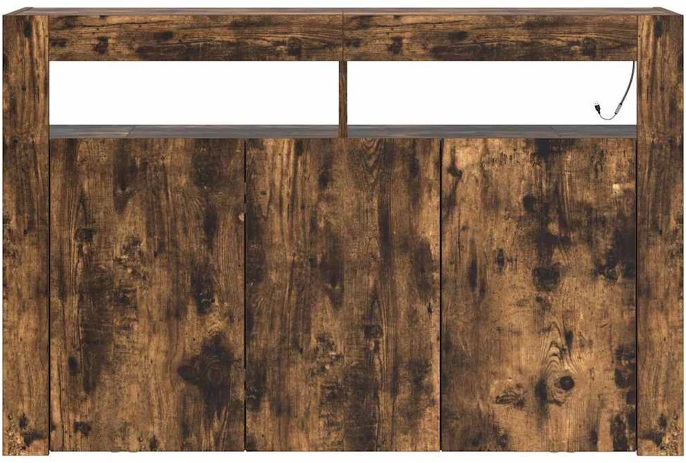 Kabalas Rūkyta ąžuolas 116 x 30 x 75 cm Apdirbta mediena