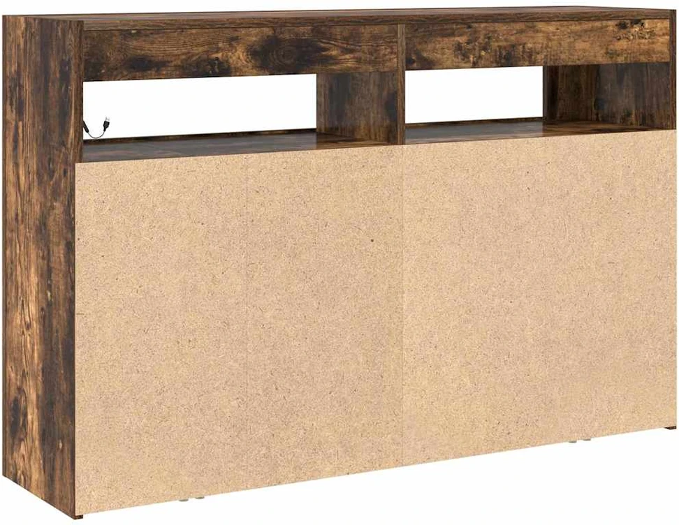 Kabalas Rūkyta ąžuolas 116 x 30 x 75 cm Apdirbta mediena