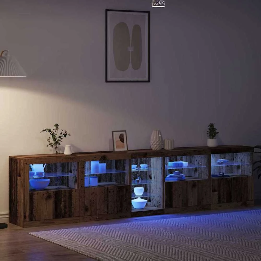 LED Bufetas Senas medis 283 x 37 x 67 cm Apdirbta mediena
