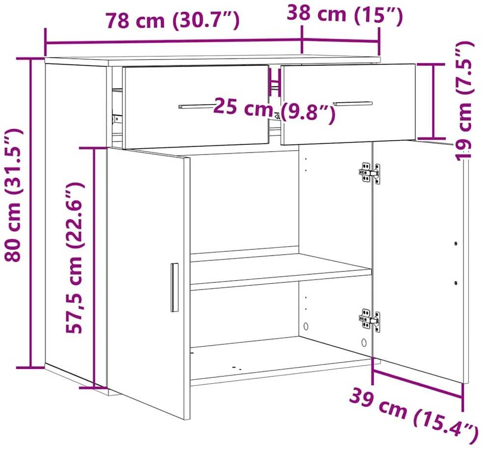 Kabalas Senas medis 78 x 38 x 80 cm Apdirbta mediena