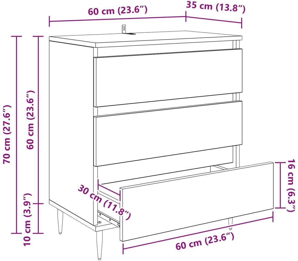 Kabalas Senovinis medis 60 x 35 x 70 cm Apdirbta mediena