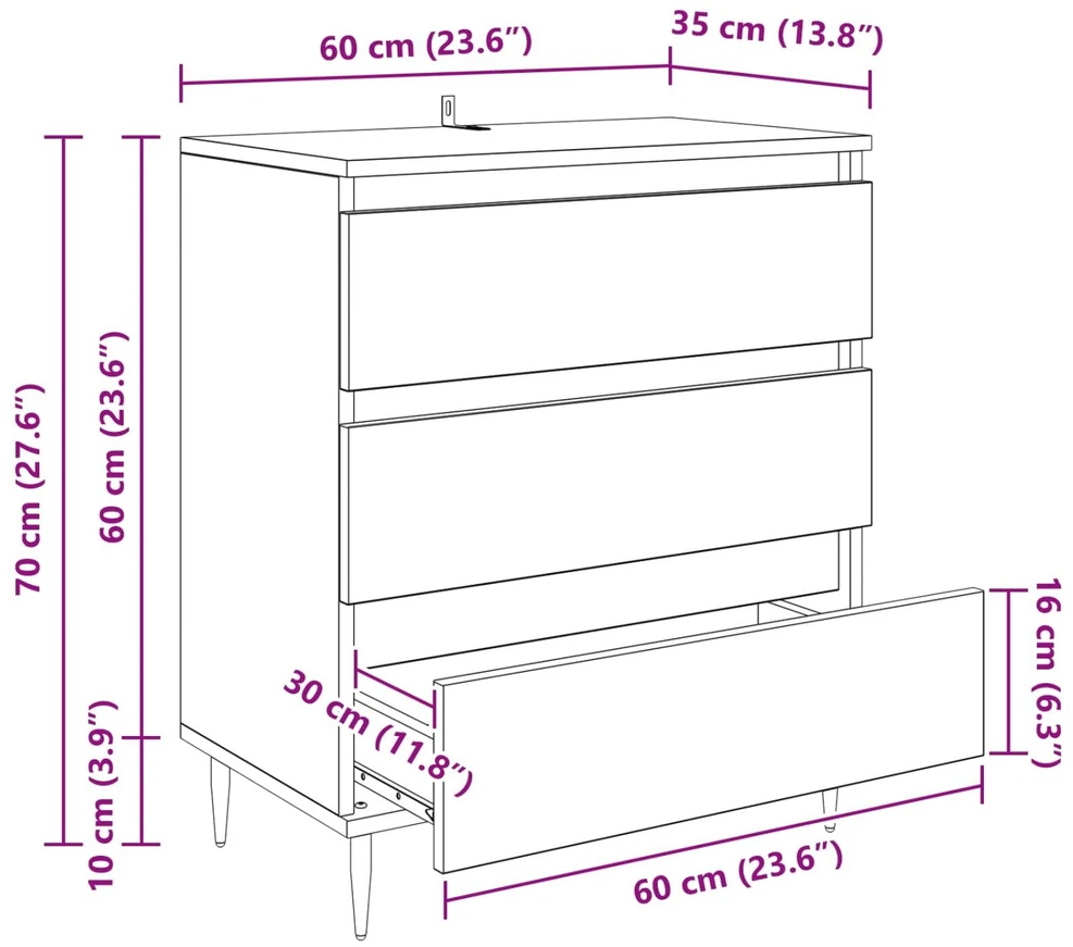 Kabalas Senovinis medis 60 x 35 x 70 cm Apdirbta mediena