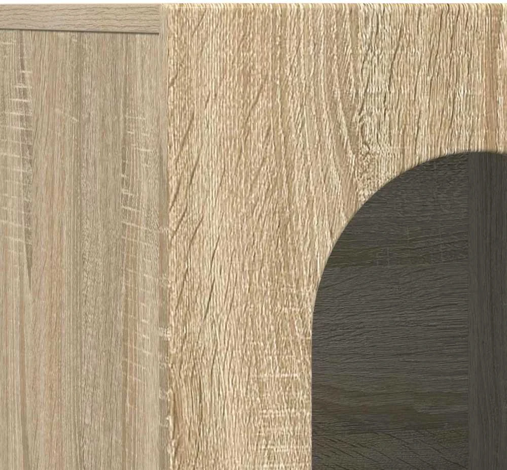 Kabalas ELST Sonoma ąžuolas 100 x 35 x 59 cm Apdirbta mediena
