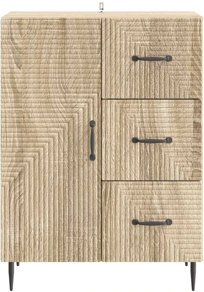 Kabalas Sonoma ąžuolas 66 x 34,5 x 89,5 cm Apdirbta mediena