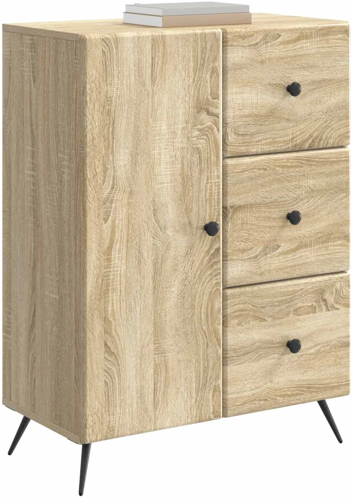 Kabalas Sonoma ąžuolas 66 x 34,5 x 90 cm Apdirbta mediena