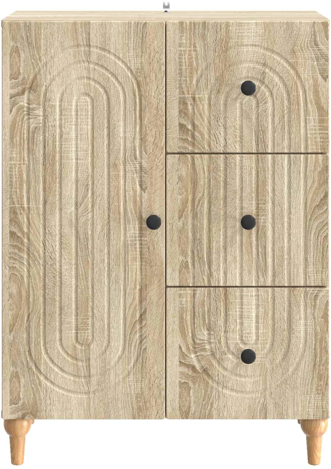 Kabalas Sonoma ąžuolas 66 x 34,5 x 90 cm Apdirbta mediena