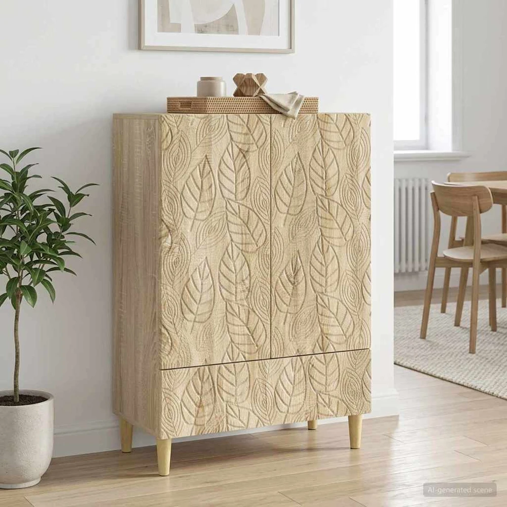 Kabalas Sonoma ąžuolas 66 x 34,5 x 95 cm Apdirbta mediena