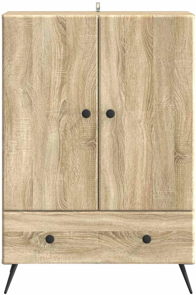 Kabalas Sonoma ąžuolas 66 x 34,5 x 95 cm Apdirbta mediena
