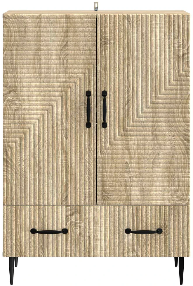 Kabalas Sonoma ąžuolas 66 x 34,5 x 95 cm Apdirbta mediena