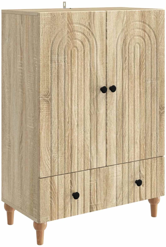 Kabalas Sonoma ąžuolas 66 x 34,5 x 95 cm Apdirbta mediena