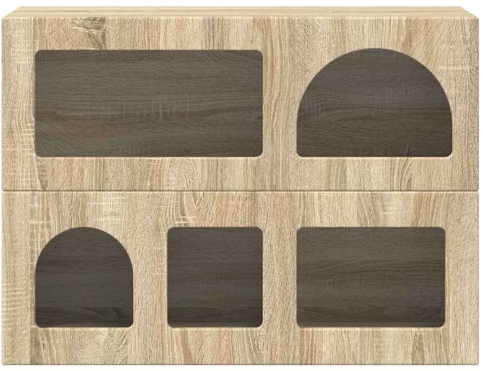 Kabalas ELST Sonoma ąžuolas 80.5 x 35 x 59 cm Apdirbta mediena