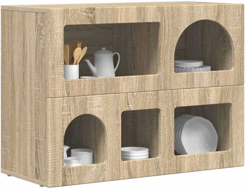 Kabalas ELST Sonoma ąžuolas 80.5 x 35 x 59 cm Apdirbta mediena