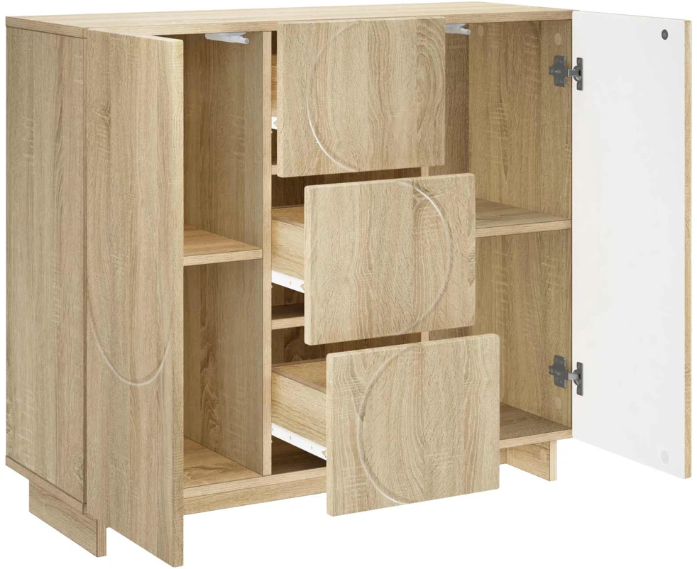 Kabalas Sonoma ąžuolas 85,5 x 31 x 75 cm Apdirbta mediena