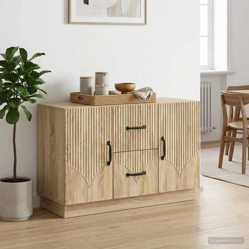 Kabalas Sonoma ąžuolas 89 x 34,5 x 57 cm Apdirbta mediena