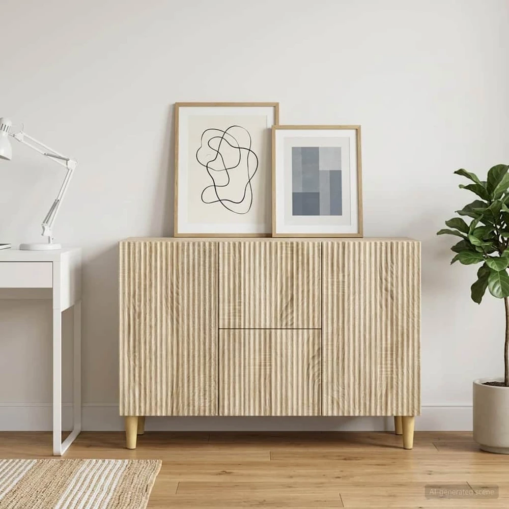 Kabalas Sonoma ąžuolas 89 x 34,5 x 60 cm Apdirbta mediena