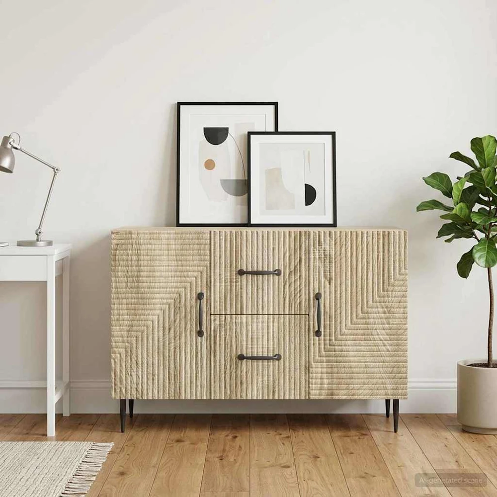 Kabalas Sonoma ąžuolas 89 x 34,5 x 60 cm Apdirbta mediena