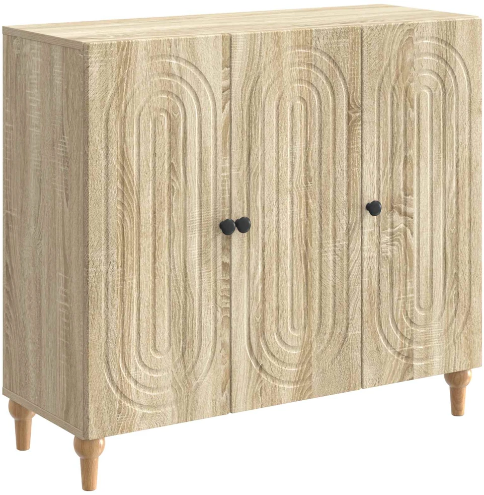 Kabalas Sonoma ąžuolas 89 x 34,5 x 80 cm Apdirbta mediena
