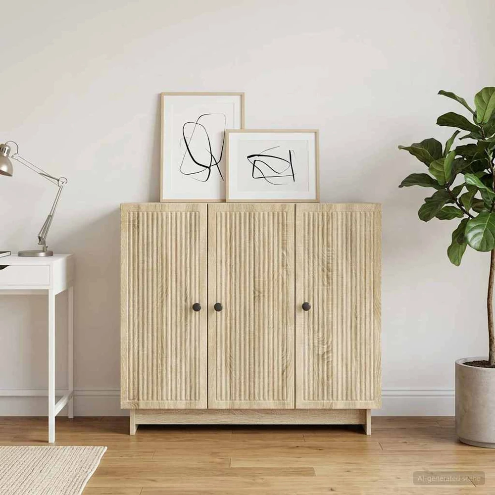 Kabalas Sonoma ąžuolas 89 x 34,5 x 80 cm Apdirbta mediena