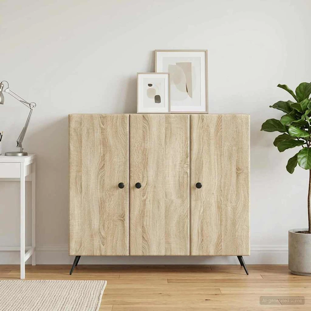 Kabalas Sonoma ąžuolas 89 x 34,5 x 80 cm Apdirbta mediena