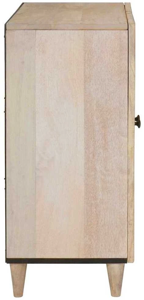 Kabalas Balta 60 x 33 x 75 cm mango medienos masyvas