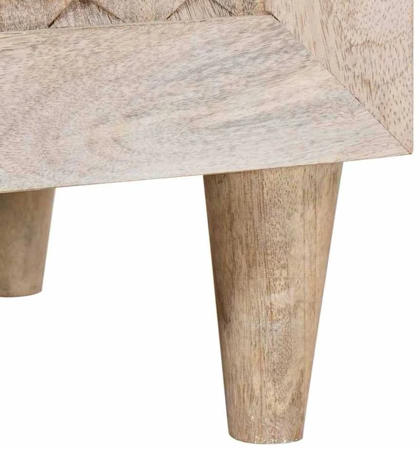 Kabalas Balta 60 x 33 x 75 cm mango medienos masyvas