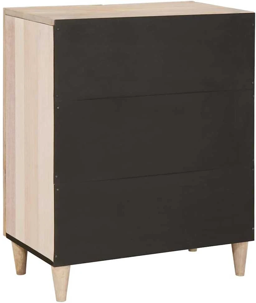 Kabalas Balta 60 x 33 x 75 cm mango medienos masyvas