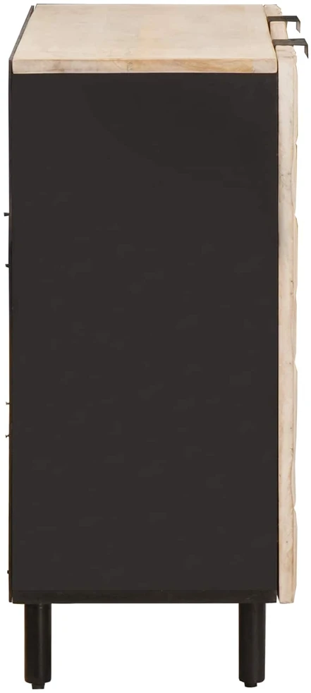 Kabalas su lentyna Baltos skalbimo apdaila 90 x 33 x 75 cm