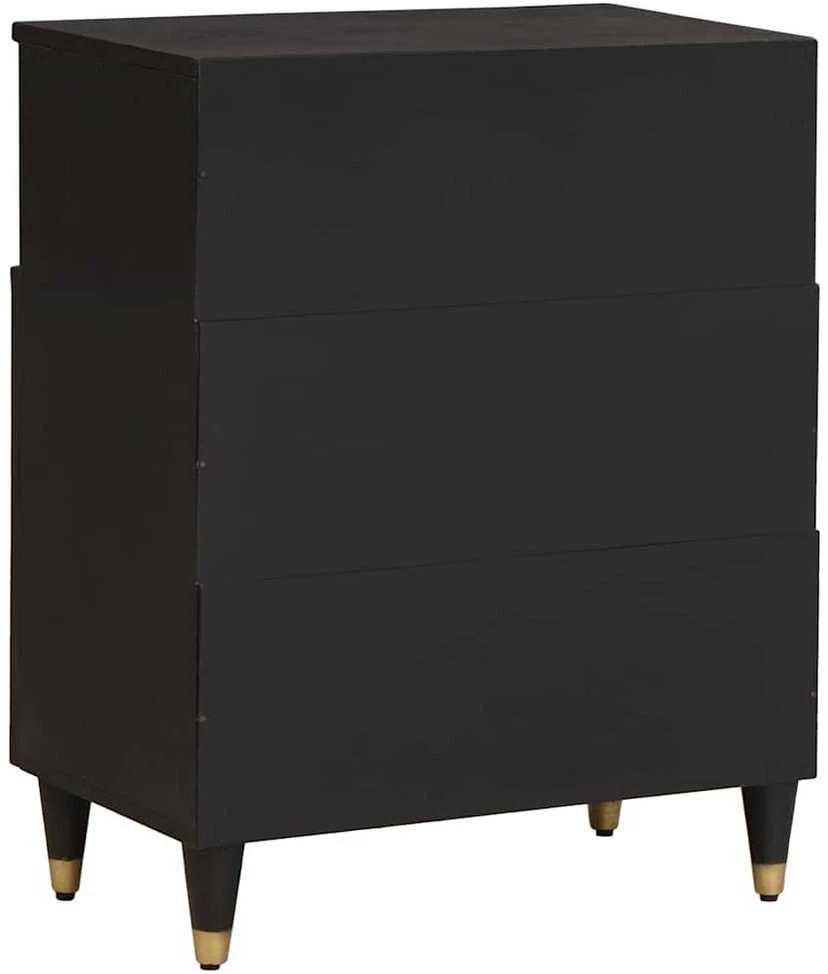 Kabalas Juoda 60 x 33 x 75 cm Kietas mango medis