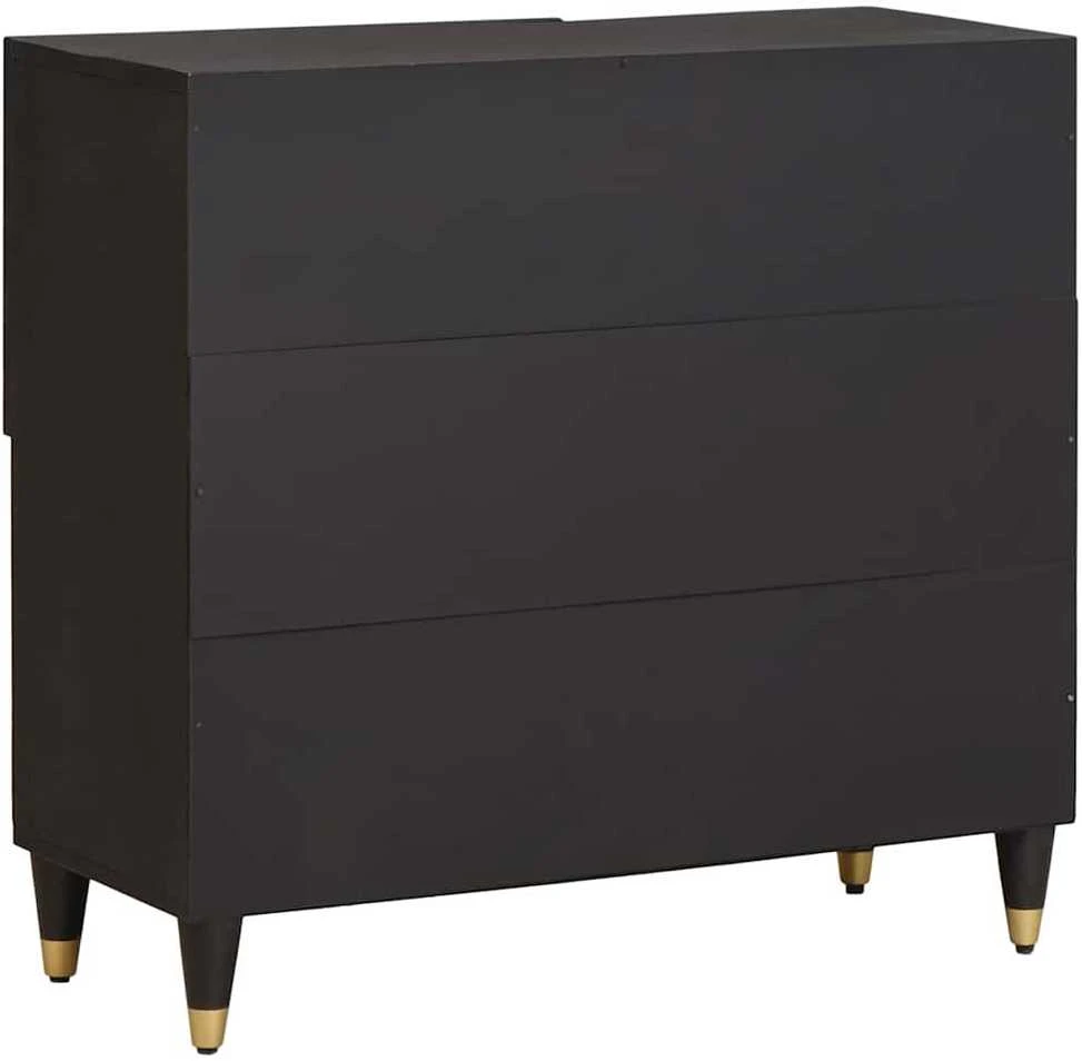 Kabalas Juoda 80 x 33 x 75 cm Kietas mango medis