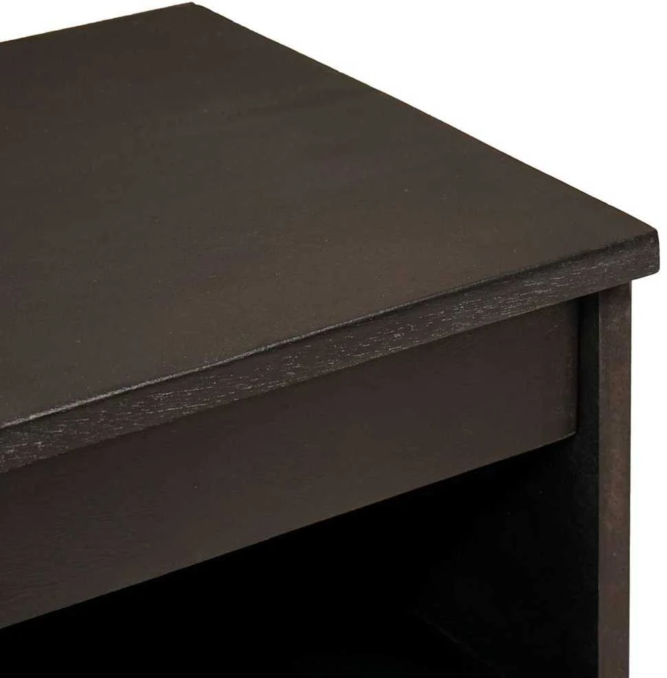 Kabalas Juodas ir auksinis 60 x 33 x 75 cm Kietas mango medis