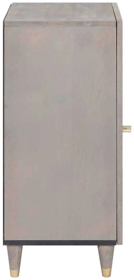 Kabalas Pilkas ir auksinis 40 x 33 x 75 cm Kietas mango medis