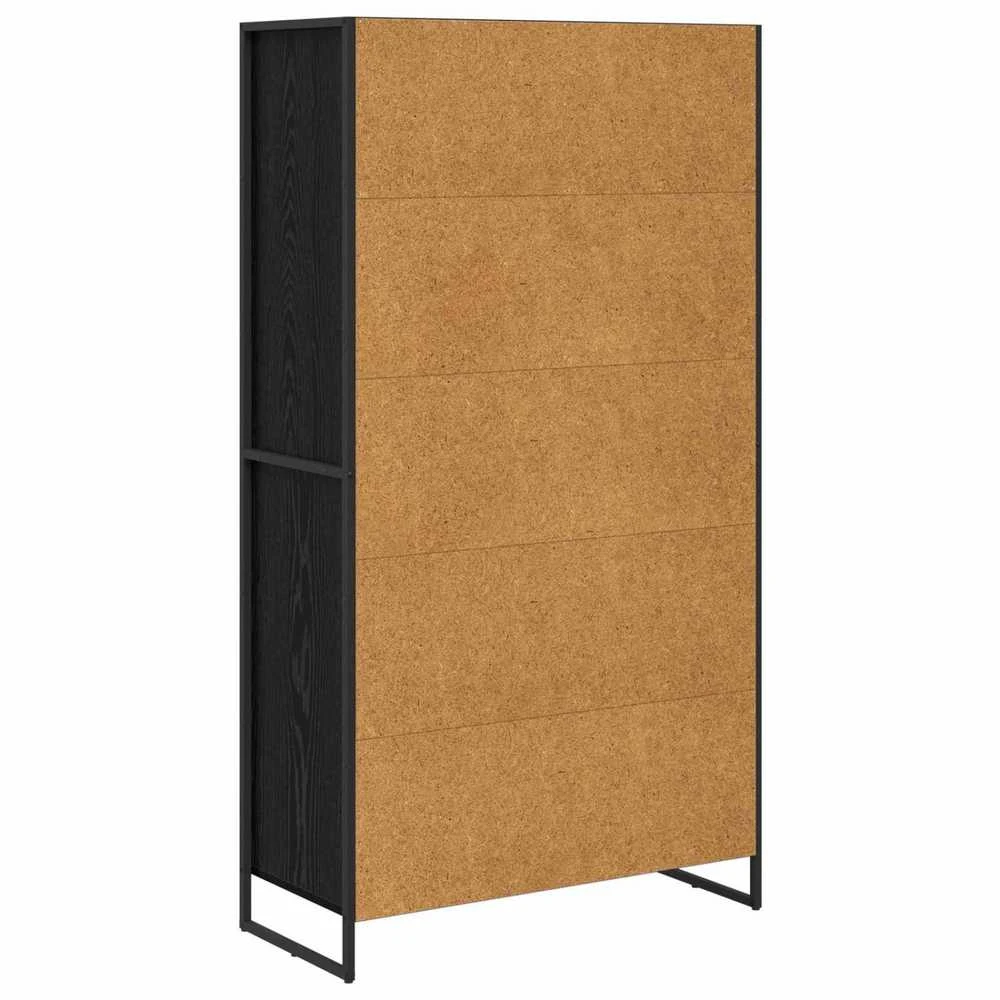 Kabalas Juodas ąžuolas 81 x 36 x 150.5 cm Apdirbta mediena