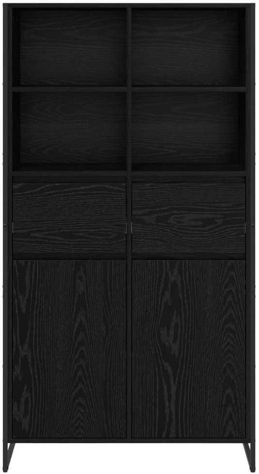 Kabalas Juodas ąžuolas 81 x 36 x 150.5 cm Apdirbta mediena