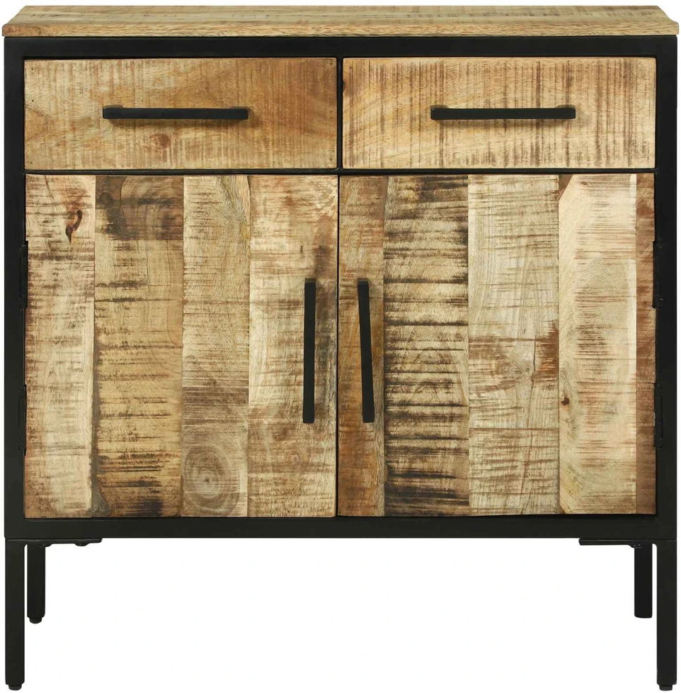 Kabalas su stalčių 70 x 35 x 70 cm Mango medienos masyvas
