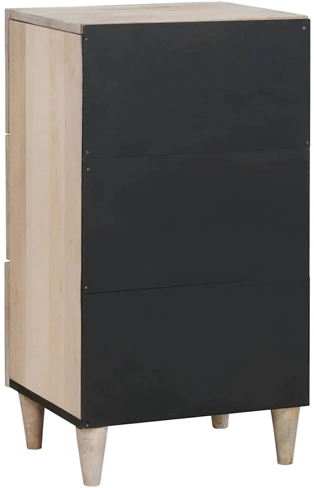 Kabalas su stalčių Balta 33.5 x 40 x 75 cm