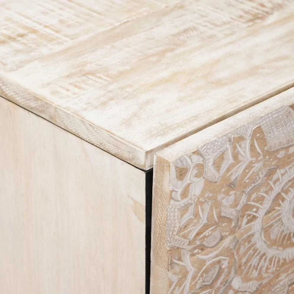 Kabalas Balta 40 x 33,5 x 75 cm Kietas mango medis