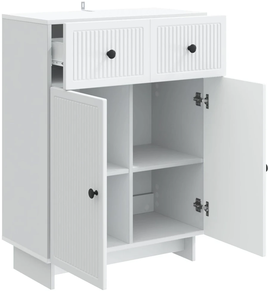 Kabalas Balta 66 x 34,5 x 90 cm Apdirbta mediena
