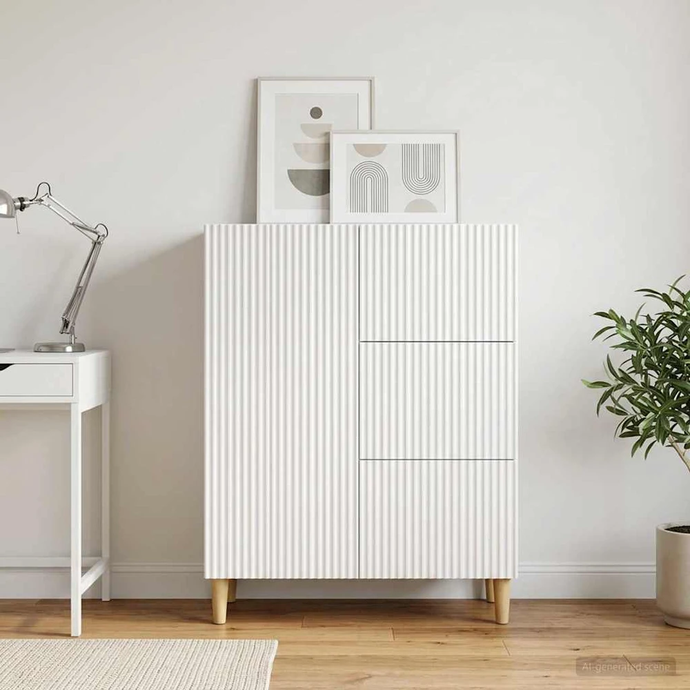 Kabalas Balta 66 x 34,5 x 90 cm Apdirbta mediena