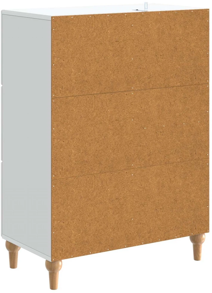 Kabalas Balta 66 x 34,5 x 90 cm Apdirbta mediena