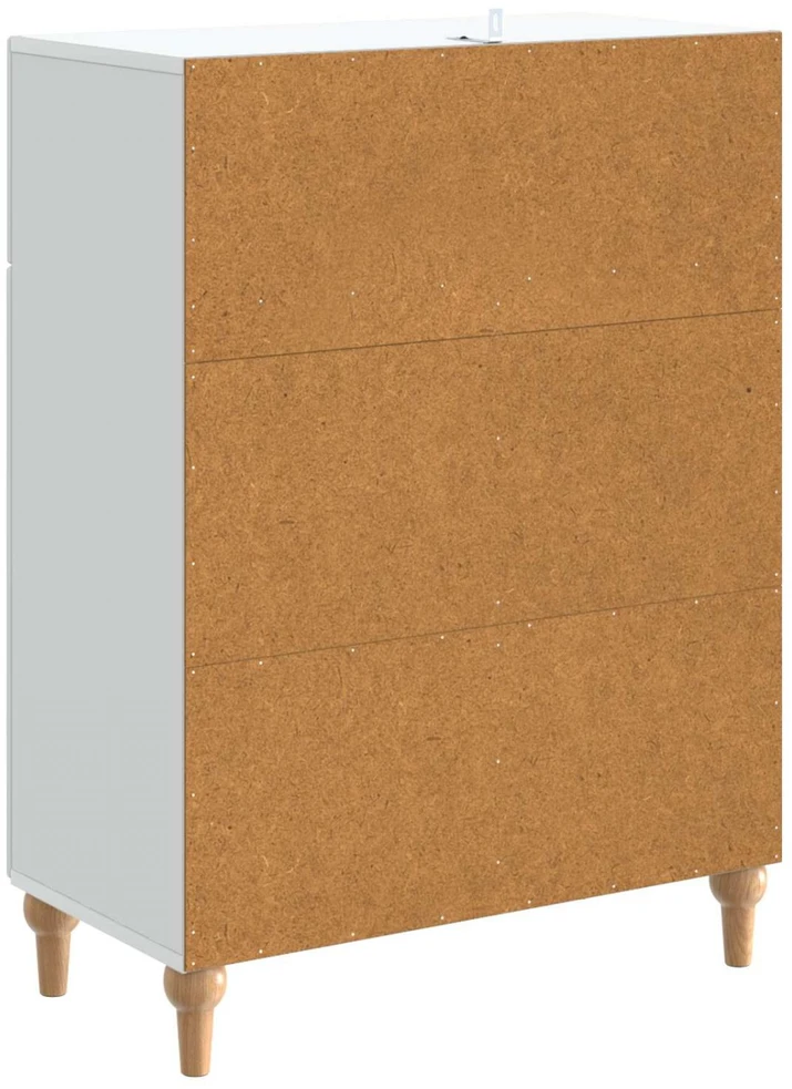 Kabalas Balta 66 x 34,5 x 90 cm Apdirbta mediena