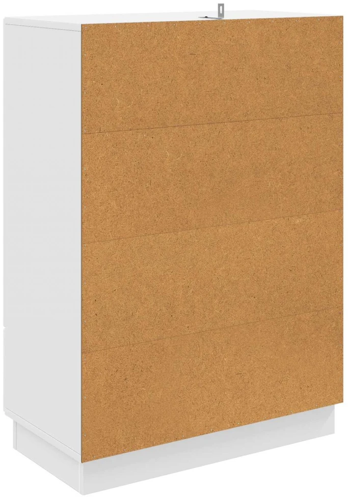 Kabalas Balta 66 x 34,5 x 92 cm Apdirbta mediena