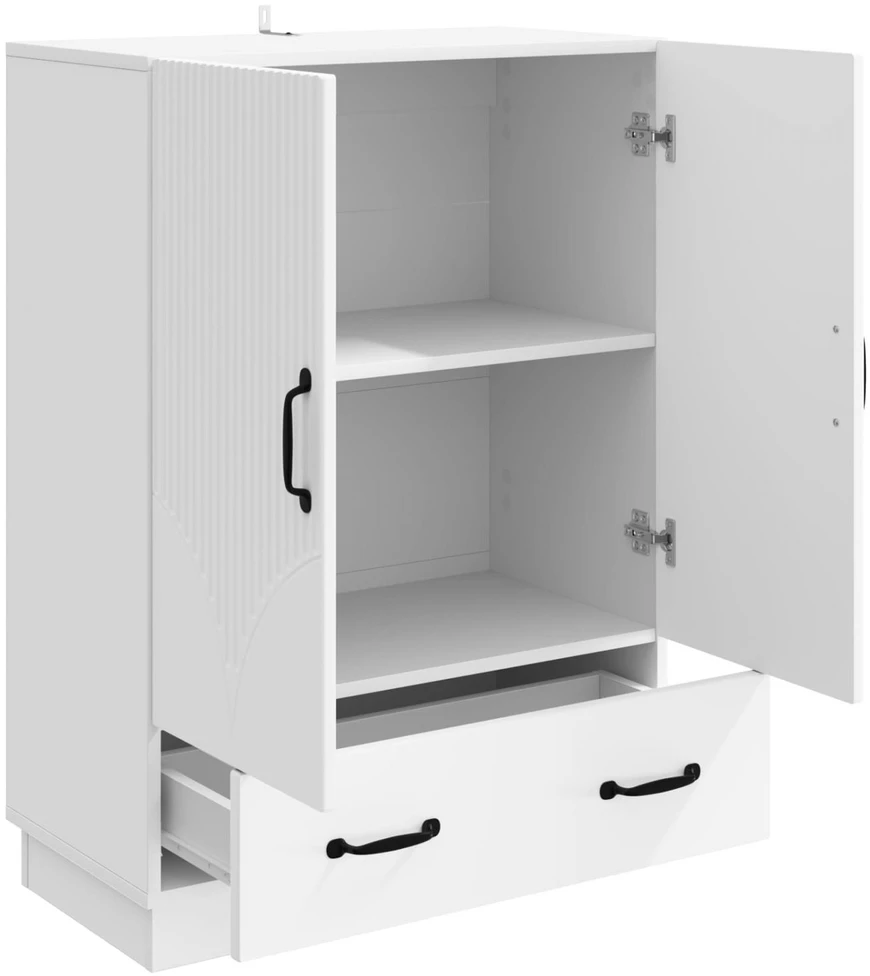 Kabalas Balta 66 x 34,5 x 92 cm Apdirbta mediena