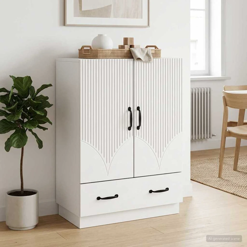 Kabalas Balta 66 x 34,5 x 92 cm Apdirbta mediena