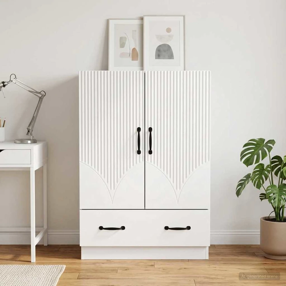 Kabalas Balta 66 x 34,5 x 92 cm Apdirbta mediena