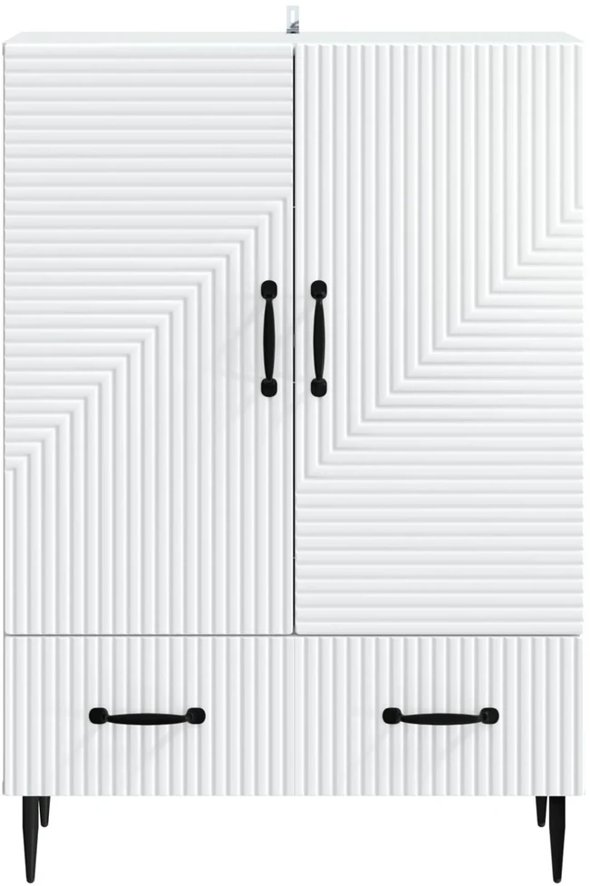 Kabalas Balta 66 x 34,5 x 95 cm Apdirbta mediena