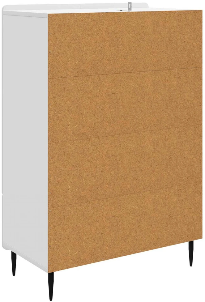 Kabalas Balta 66 x 34,5 x 97 cm Apdirbta mediena
