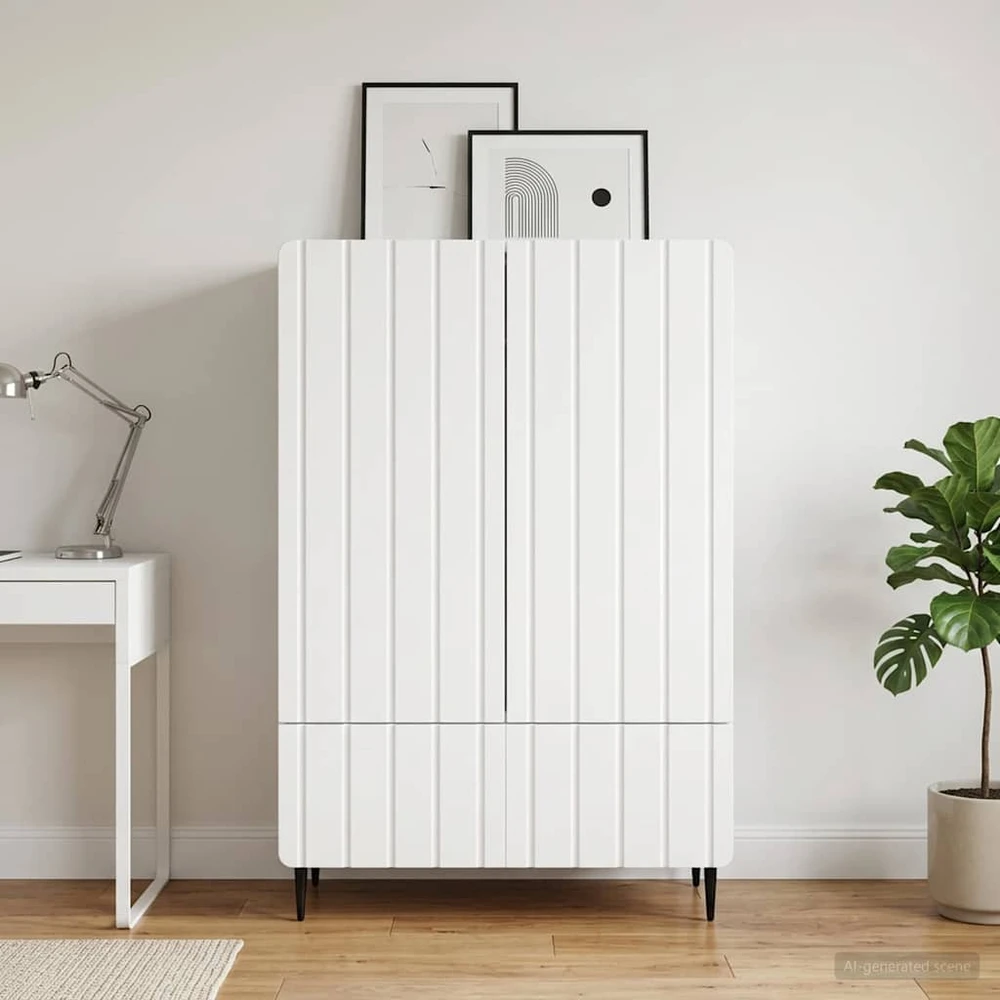 Kabalas Balta 66 x 34,5 x 97 cm Apdirbta mediena