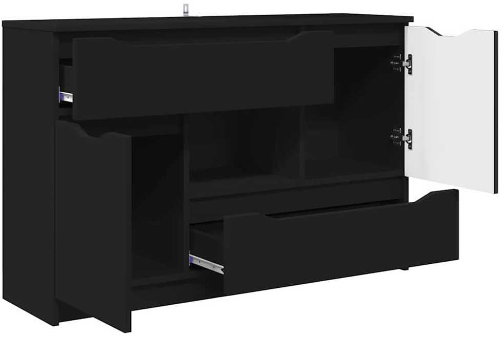 Kabalas Juoda 100 x 30 x 65,6 Apdirbta mediena