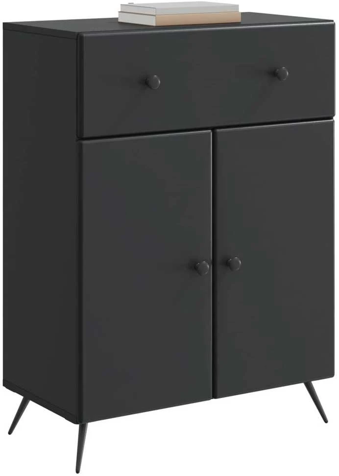 Kabalas Juoda 66 x 34,5 x 90 cm Apdirbta mediena